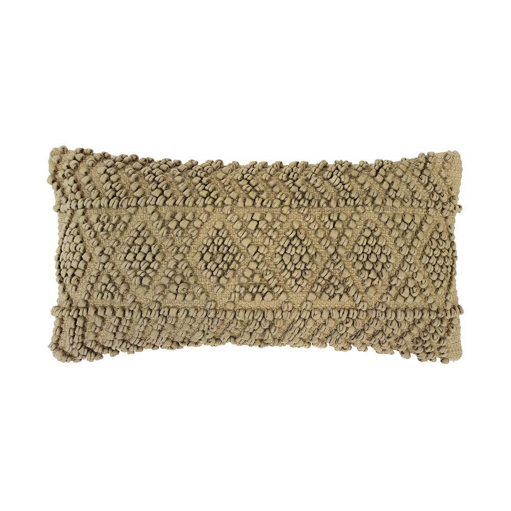 Bambury Glenelg Rectangle Cushion - Flax