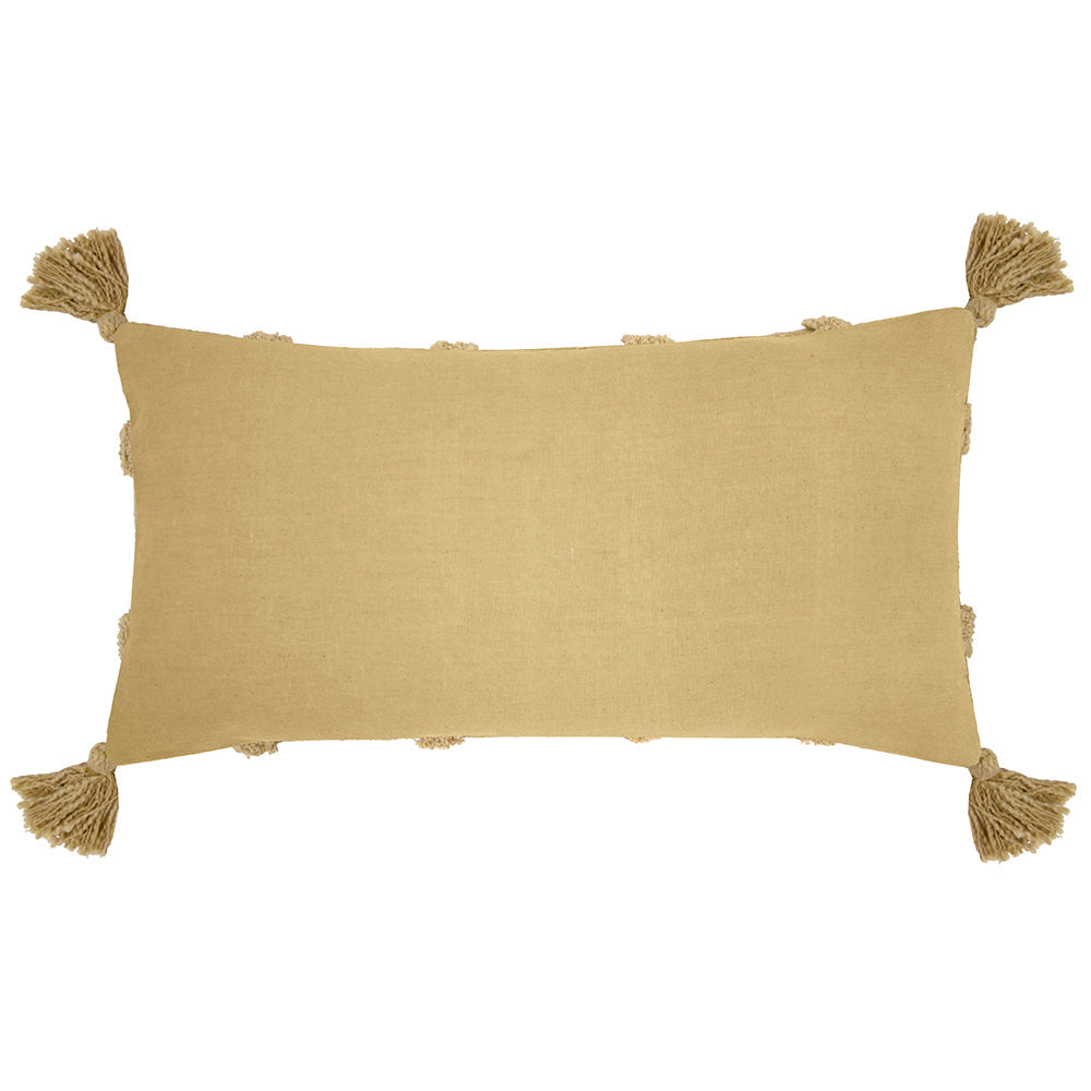 Bambury Percy Rectangle Cushion - Flax
