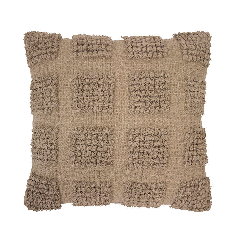 Bambury Dawson Square Cushion - Almond