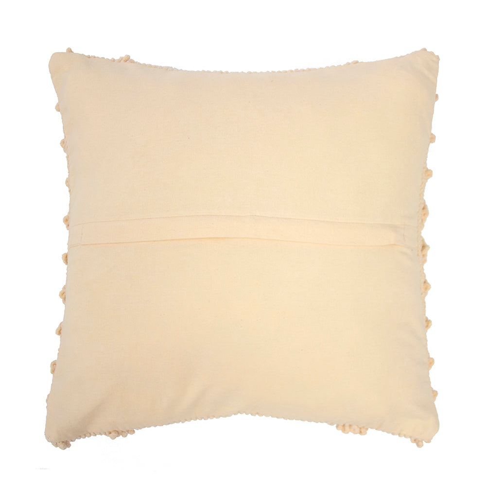 Bambury Bronte Square Cushion - Custard