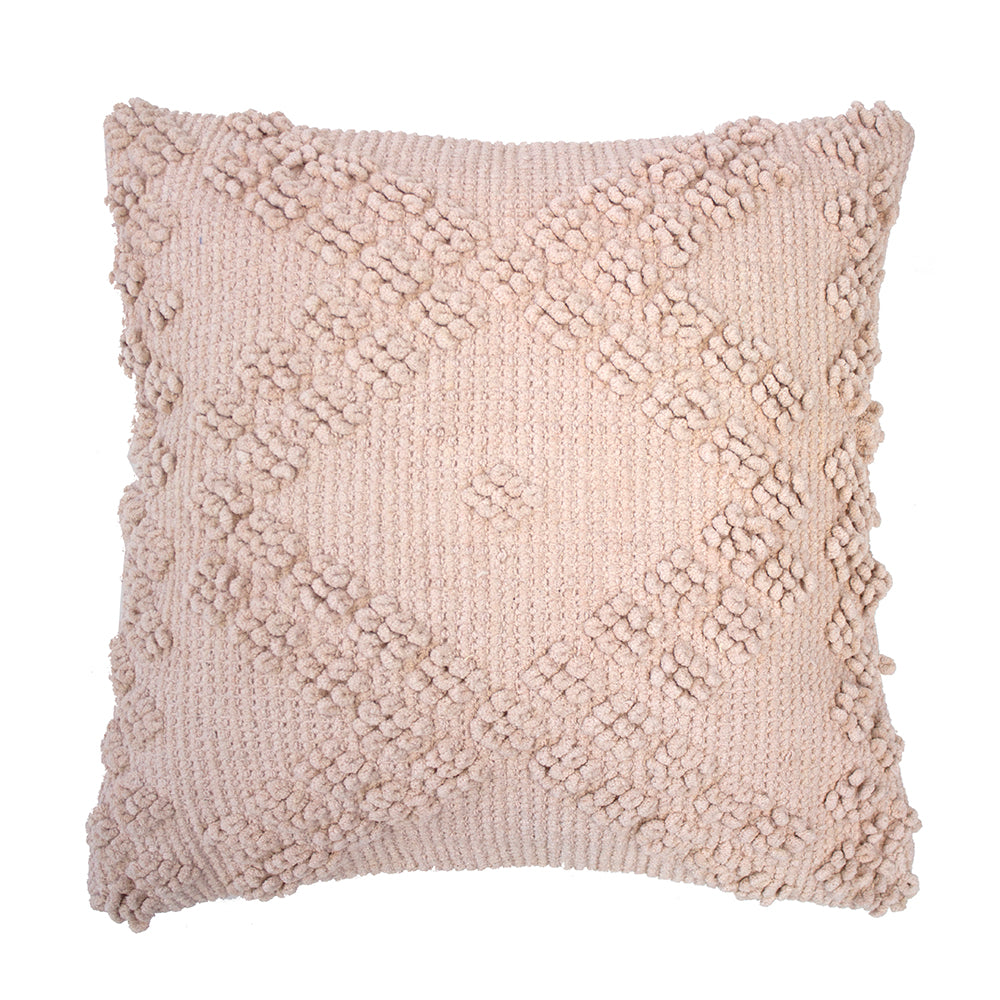 Bambury Bronte Square Cushion - Rosewater