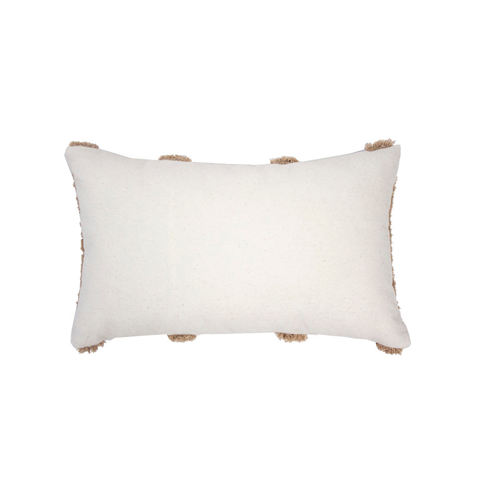 Bambury Sedona Rectangle Cushion - Cappuccino