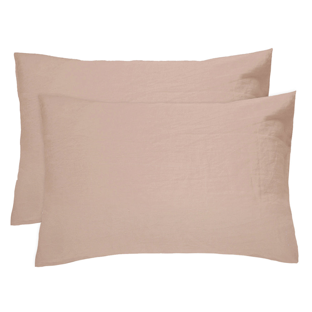 Bambury French Flax Linen Pillowcase Pairs