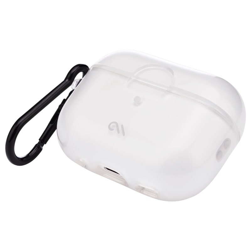 Case-Mate Tough Case with Carabiner Clip For AirPods Pro/Pro (2nd Gen) - Clear