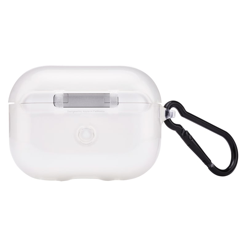Case-Mate Tough Case with Carabiner Clip For AirPods Pro/Pro (2nd Gen) - Clear