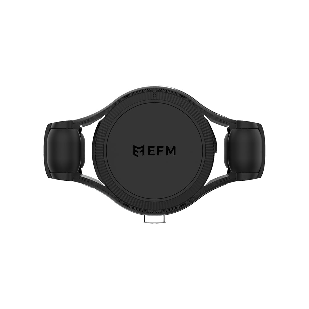 EFM 15W Wireless Car Vent Mount ChargerWith 18W Car Charger - Graphite