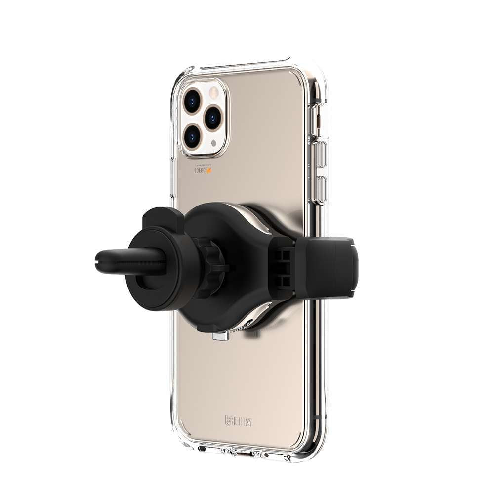 EFM 15W Wireless Car Vent Mount ChargerWith 18W Car Charger - Graphite