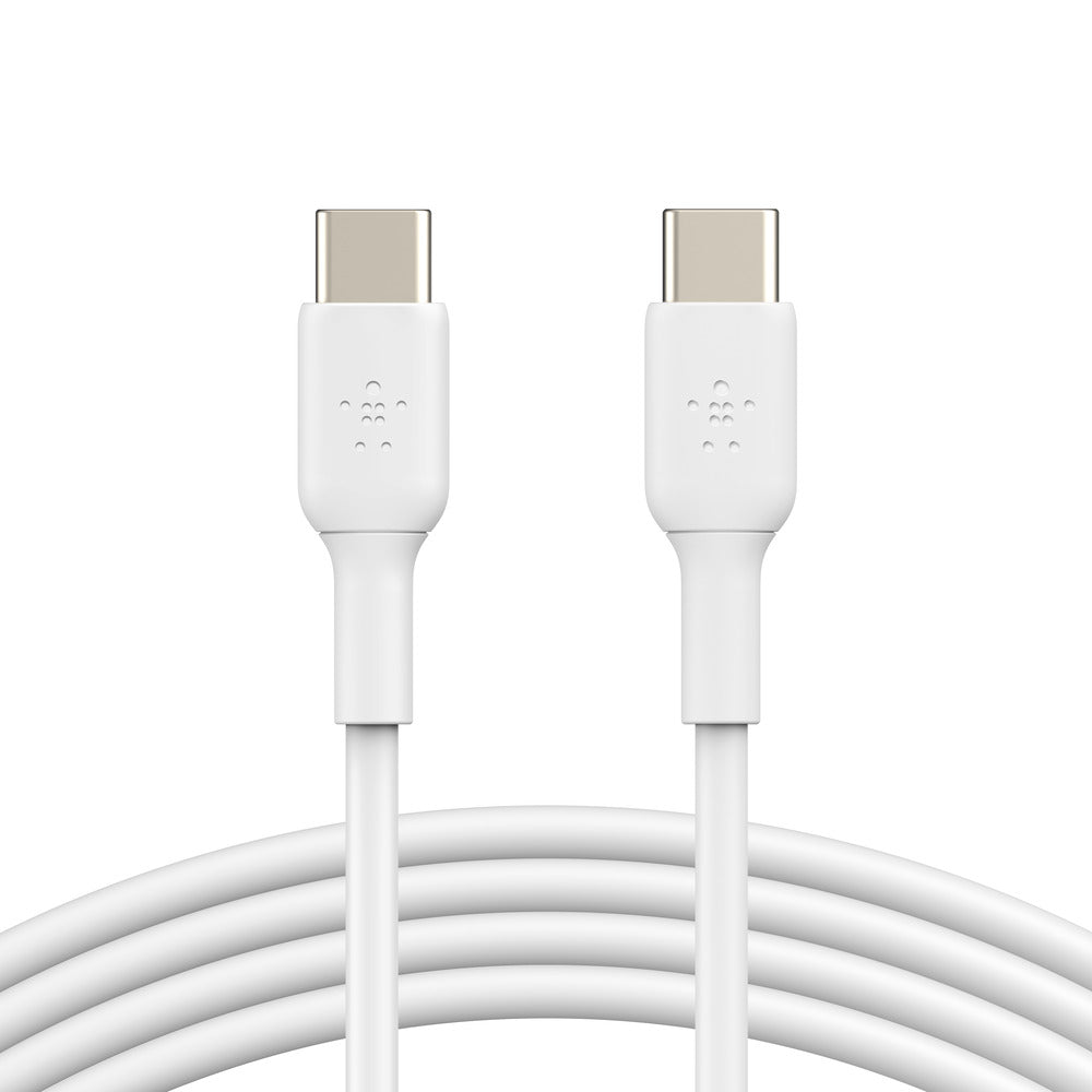 Belkin BoostCharge USB-C to USB-C CableUniversally compatible - White