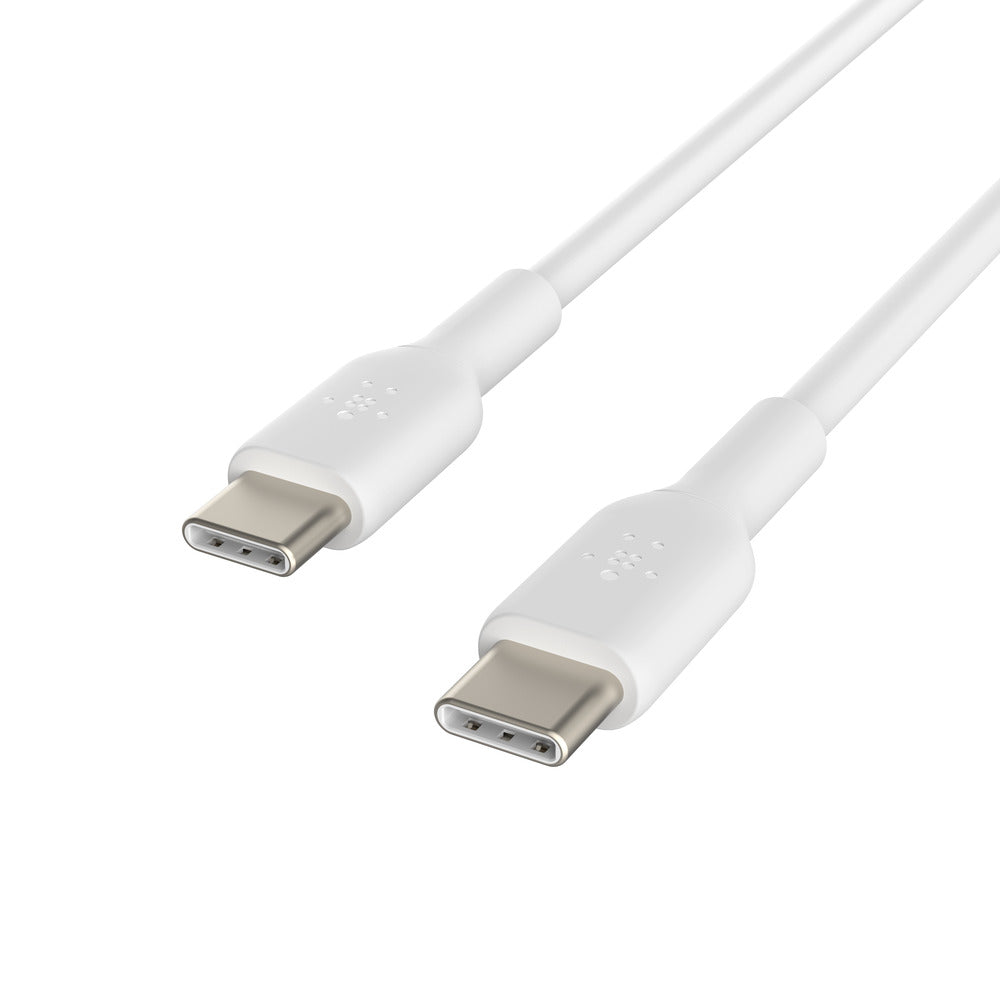 Belkin BoostCharge USB-C to USB-C CableUniversally compatible - White