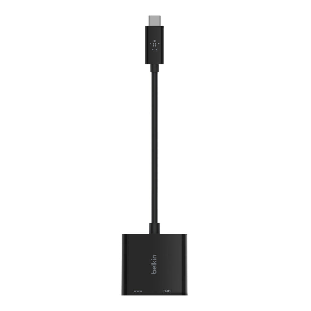 Belkin USB-C to HDMI and Charge AdapterUniversally compatible - Black