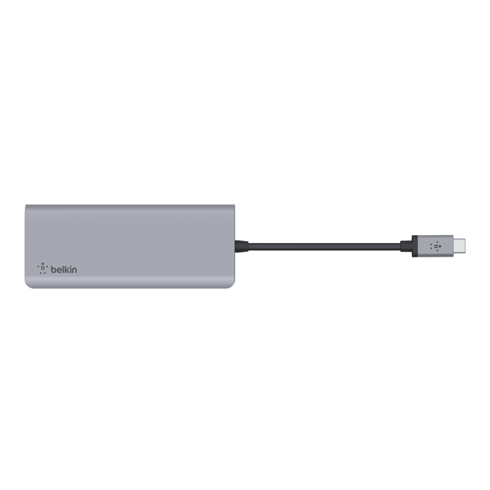 Belkin CONNECT USB-C 7-in-1 Multiport Hub AdapterSpace Grey