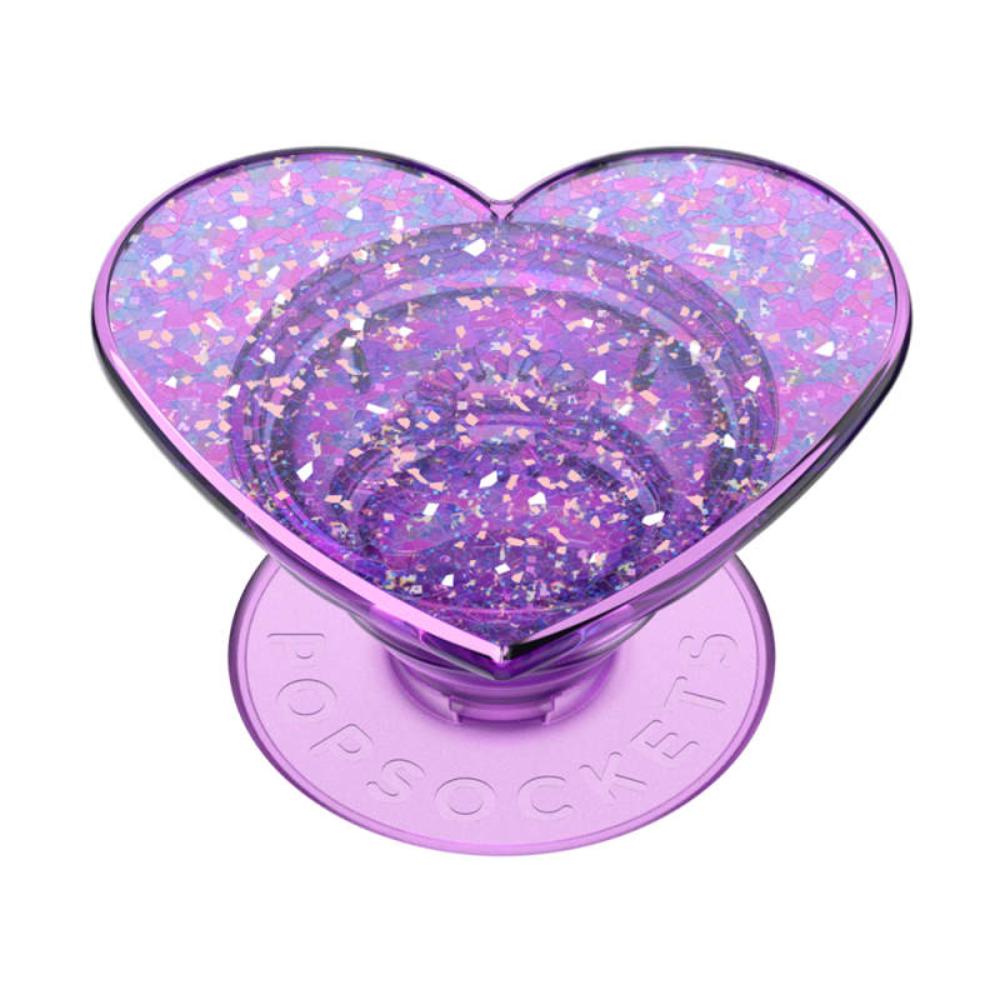 PopSockets PopGrip Universal Grip (Gen2) Holder-Iridescent Dreamy Heart-Iridescent