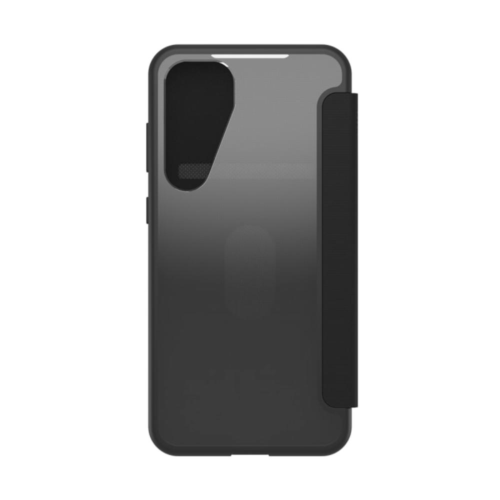OtterBox React Folio Case For Samsung Galaxy S25 Series - Black Crystal