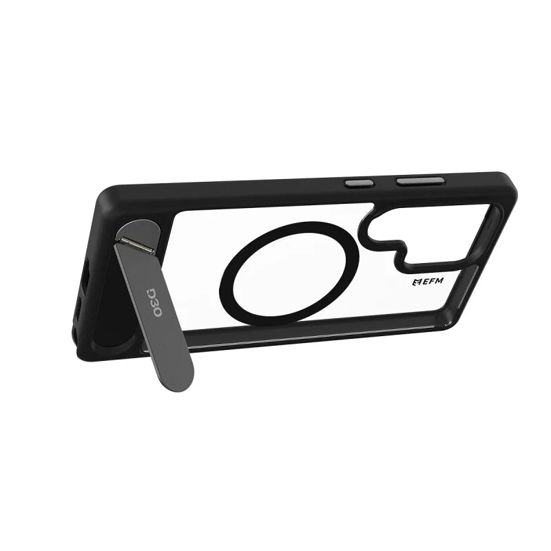 EFM Alta Case with D3O BIO For Samsung Galaxy S25 Ultra - Black/ Clear