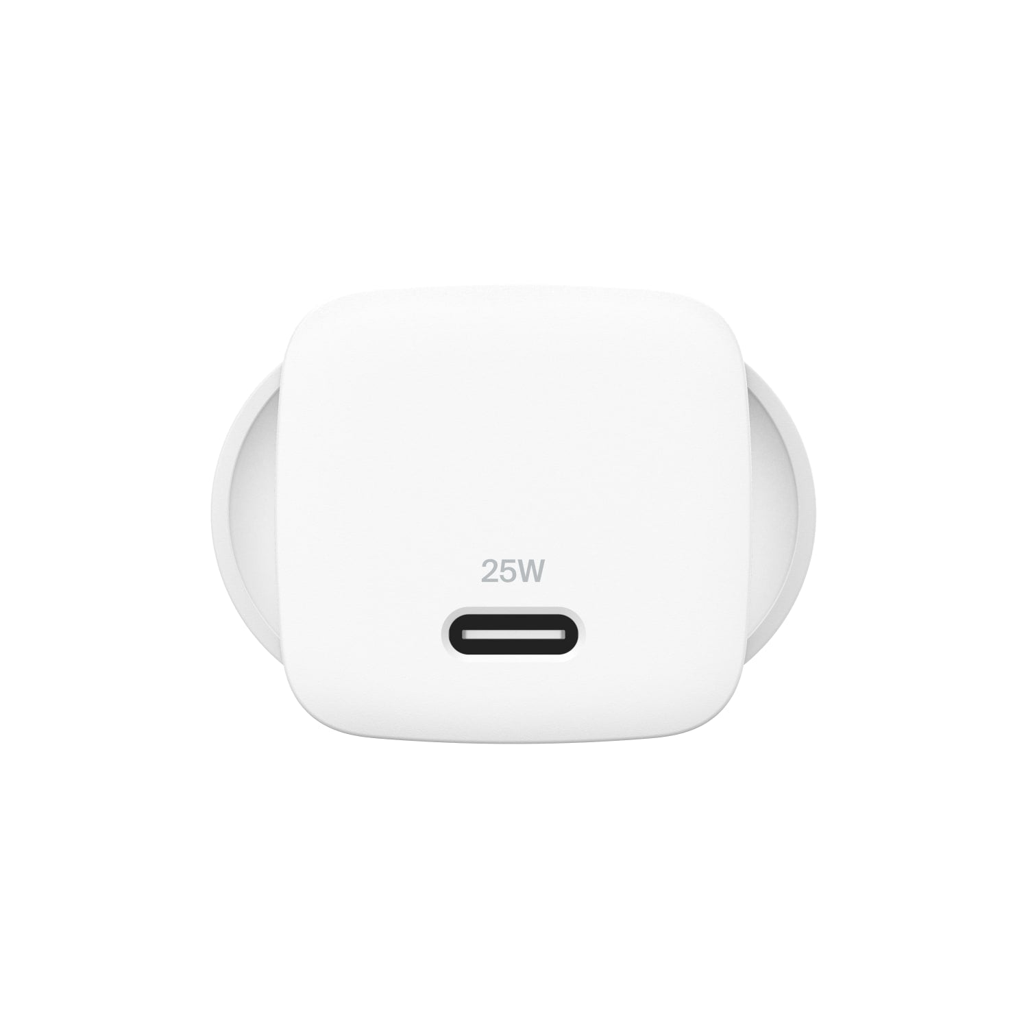 Belkin BoostCharge 25W Wall Charger & USB-C CableWith USB-C Output & 1m USB-C to USB-C Cable - White