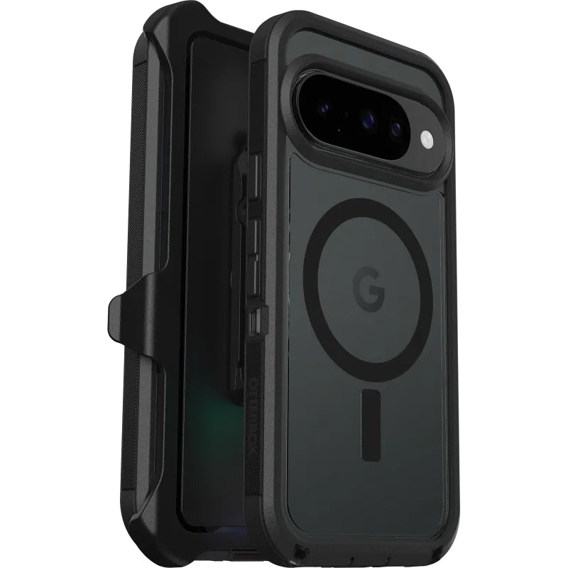 OtterBox Defender Pro XT Magnetic Cases for Google Pixel 10 Series - Dark Side Black