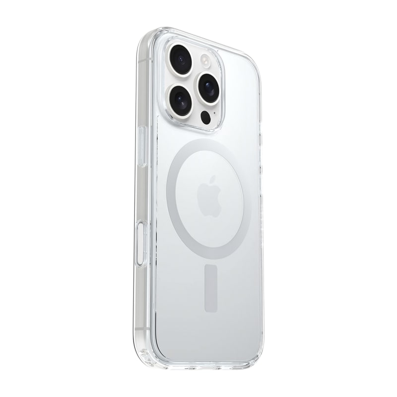 OtterBox Symmetry MagSafe Case with Camera Button – Clear