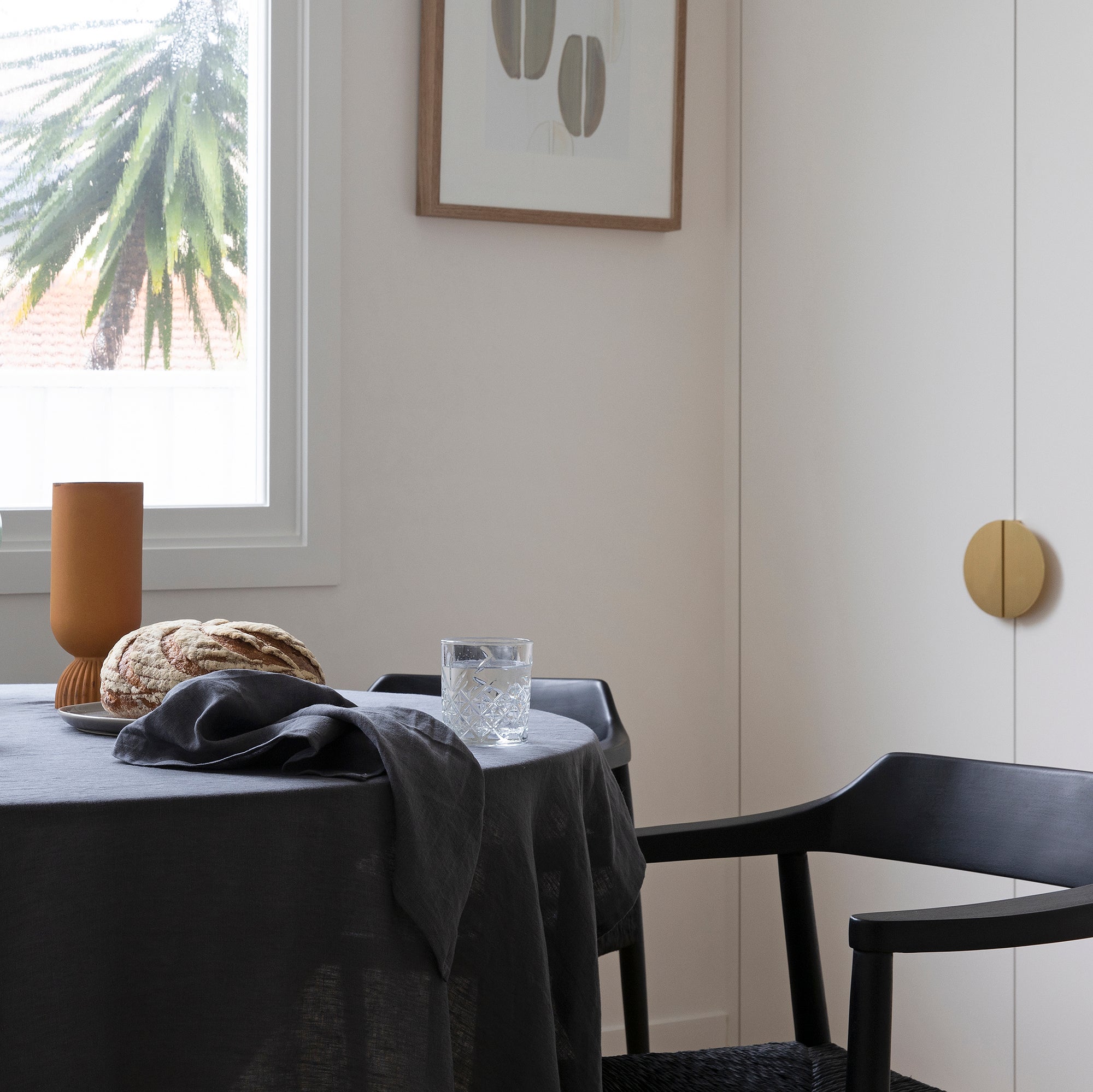 Bambury French Flax Linen Rectangle Tablecloth