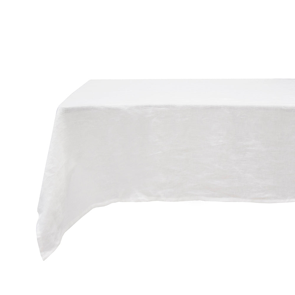 Bambury French Flax Linen Rectangle Tablecloth