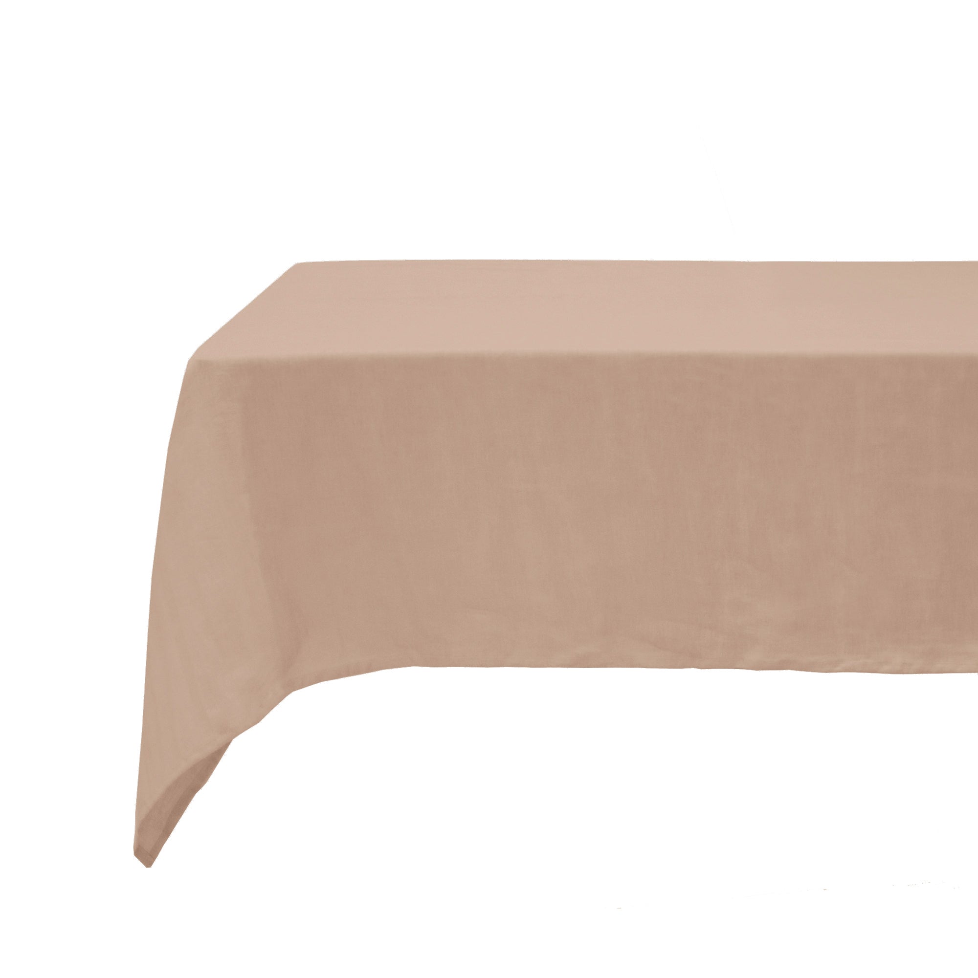 Bambury French Flax Linen Rectangle Tablecloth