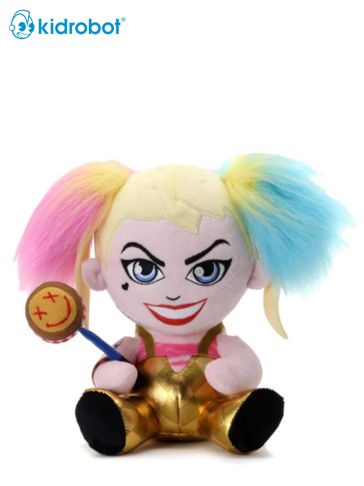 Harley Quinn Birds of Prey 7" Plush Toy with Hammer and Embroidered Details