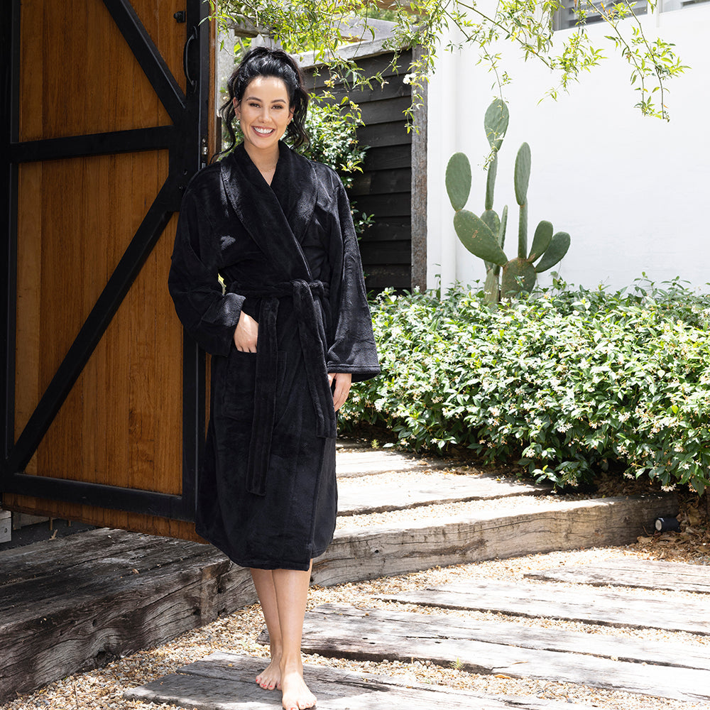 Bambury Microplush Bath Robe