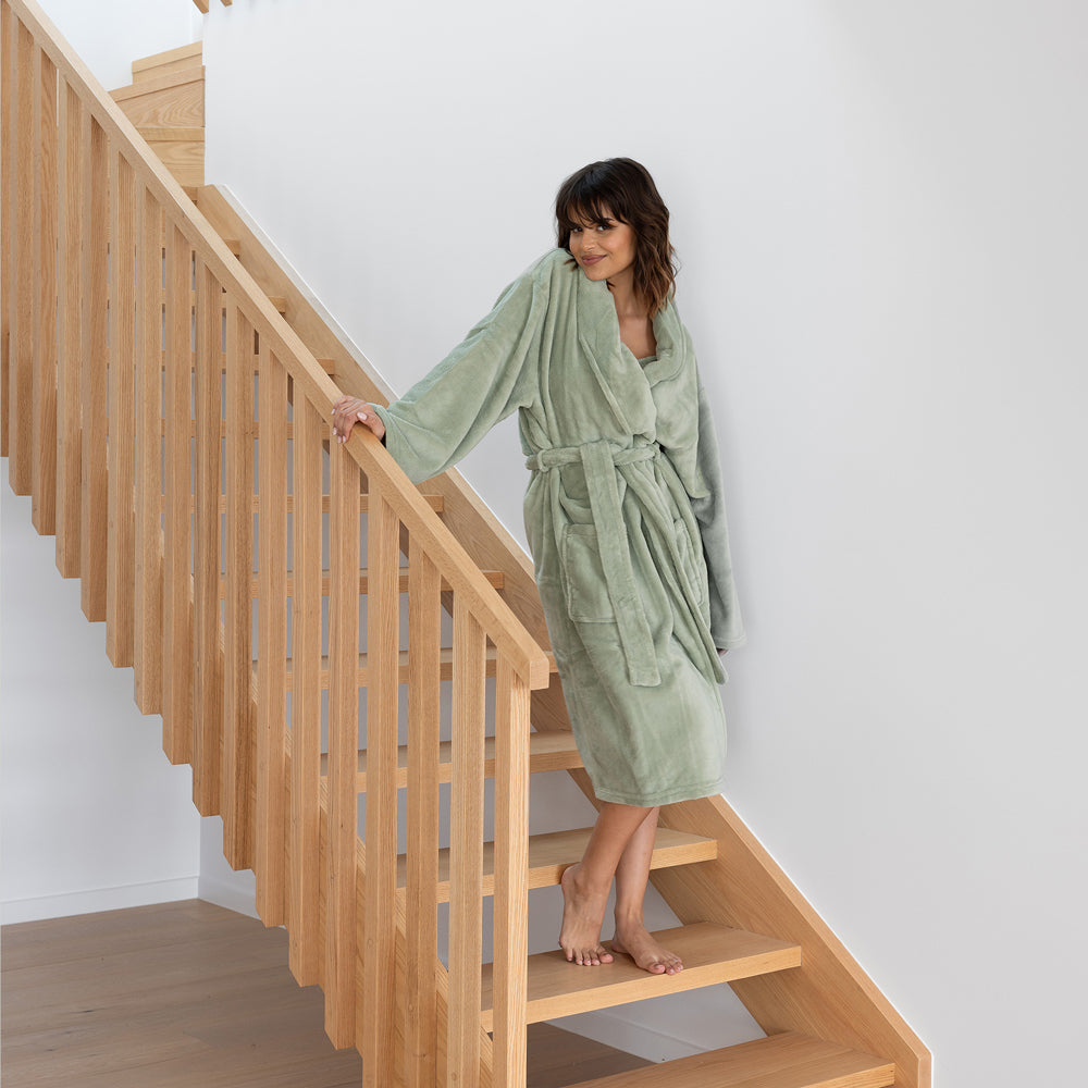 Bambury Microplush Bath Robe