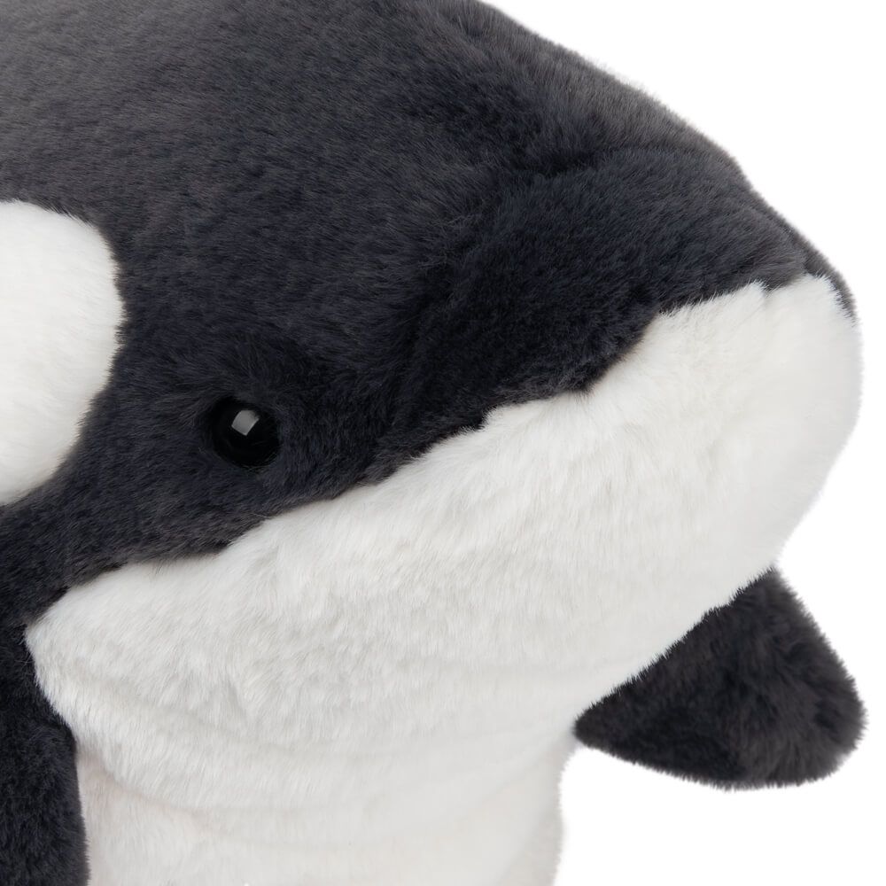 Gund Snuffles Flynn the Orca Plush 28cm Soft Toy for Animal Lovers