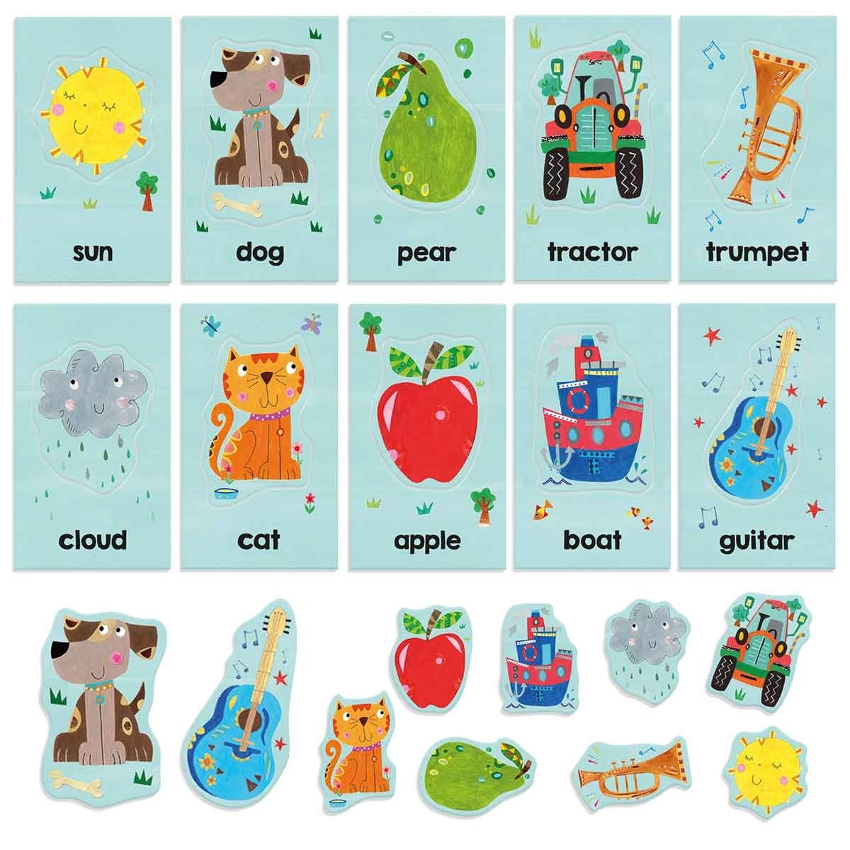 Headu Montessori Flashcards for Language Learning