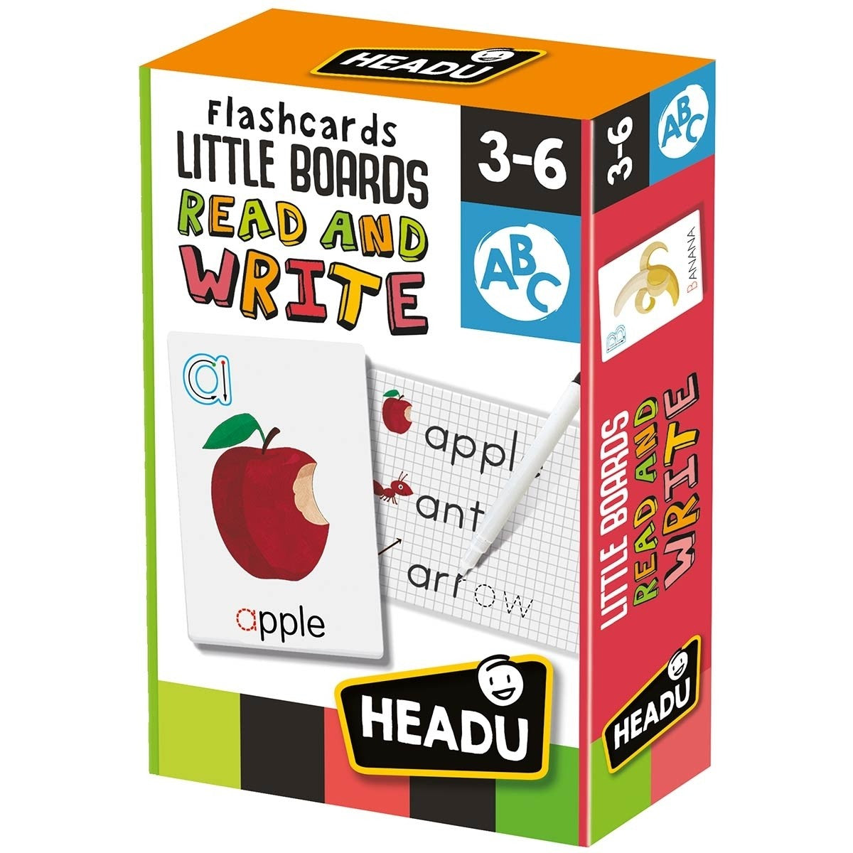 Headu Reading and Writing Flashcards Tracing Cards for Kids