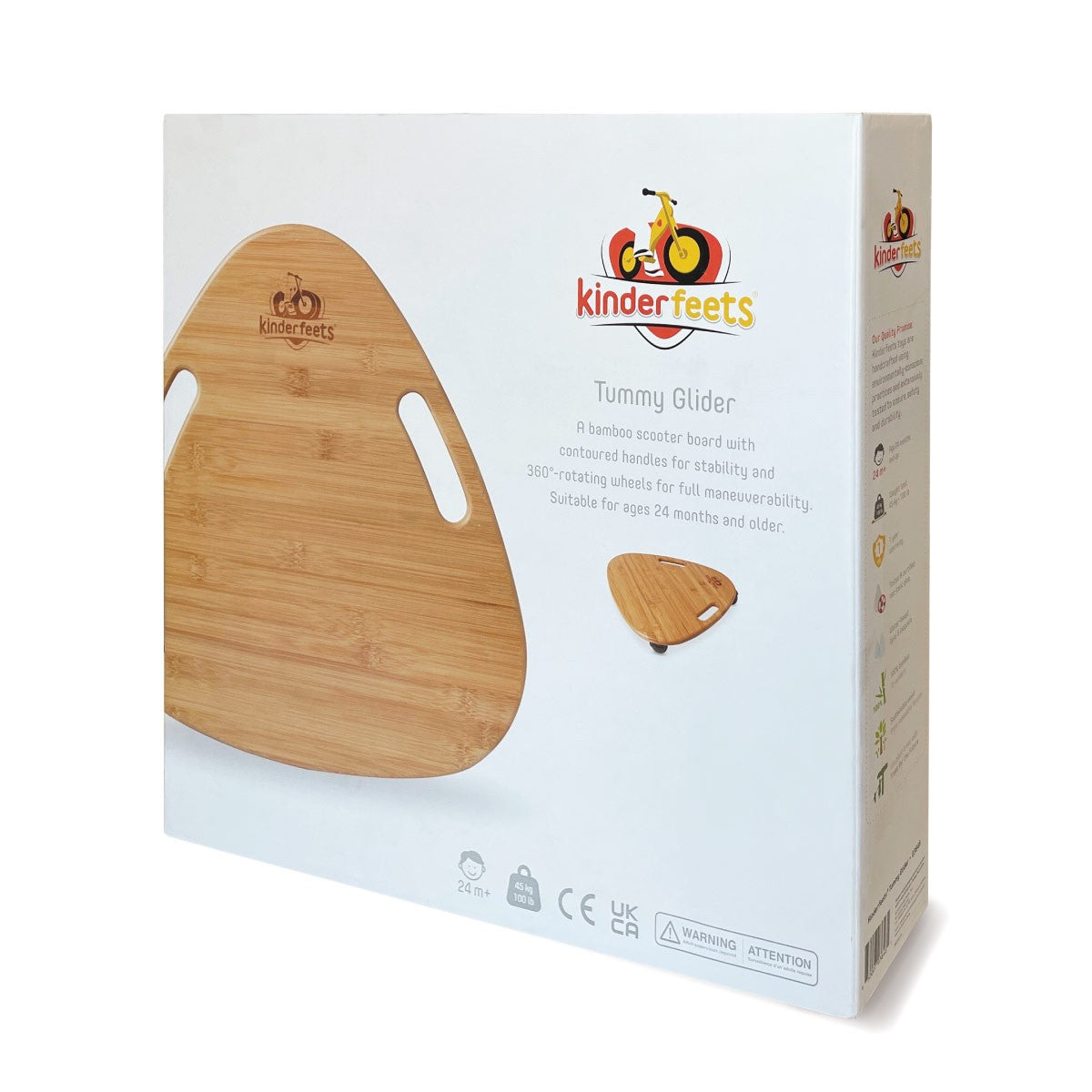 Kinderfeets Tummy Glider Ride On Sliding Toy for Toddlers