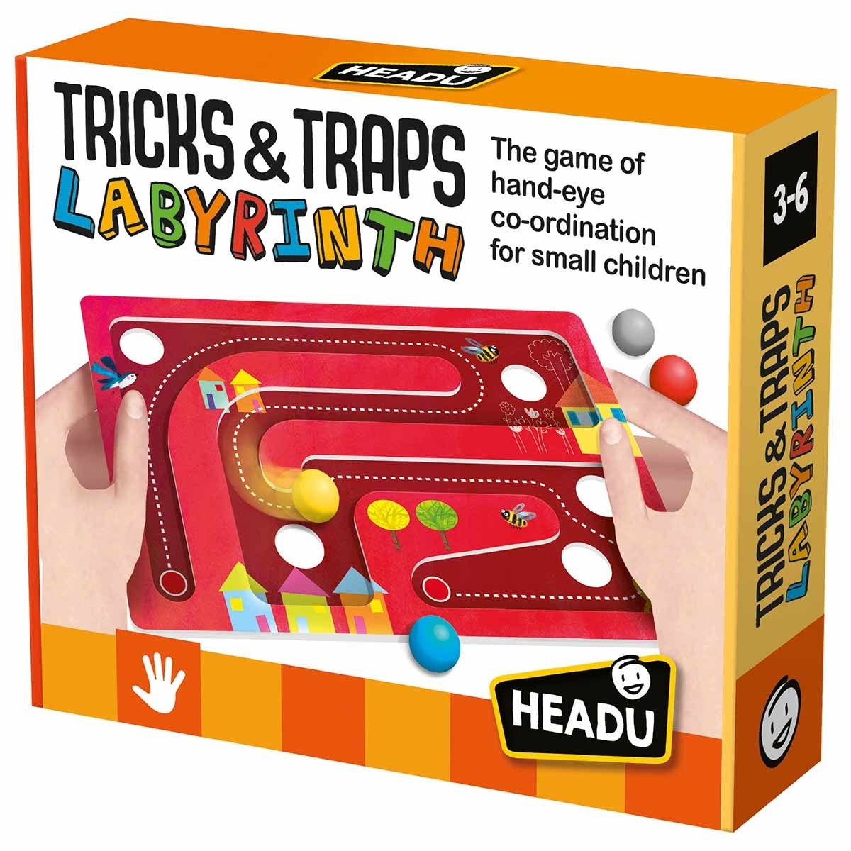 Headu Tricks & Traps Labyrinth Interactive Puzzle Game for Kids