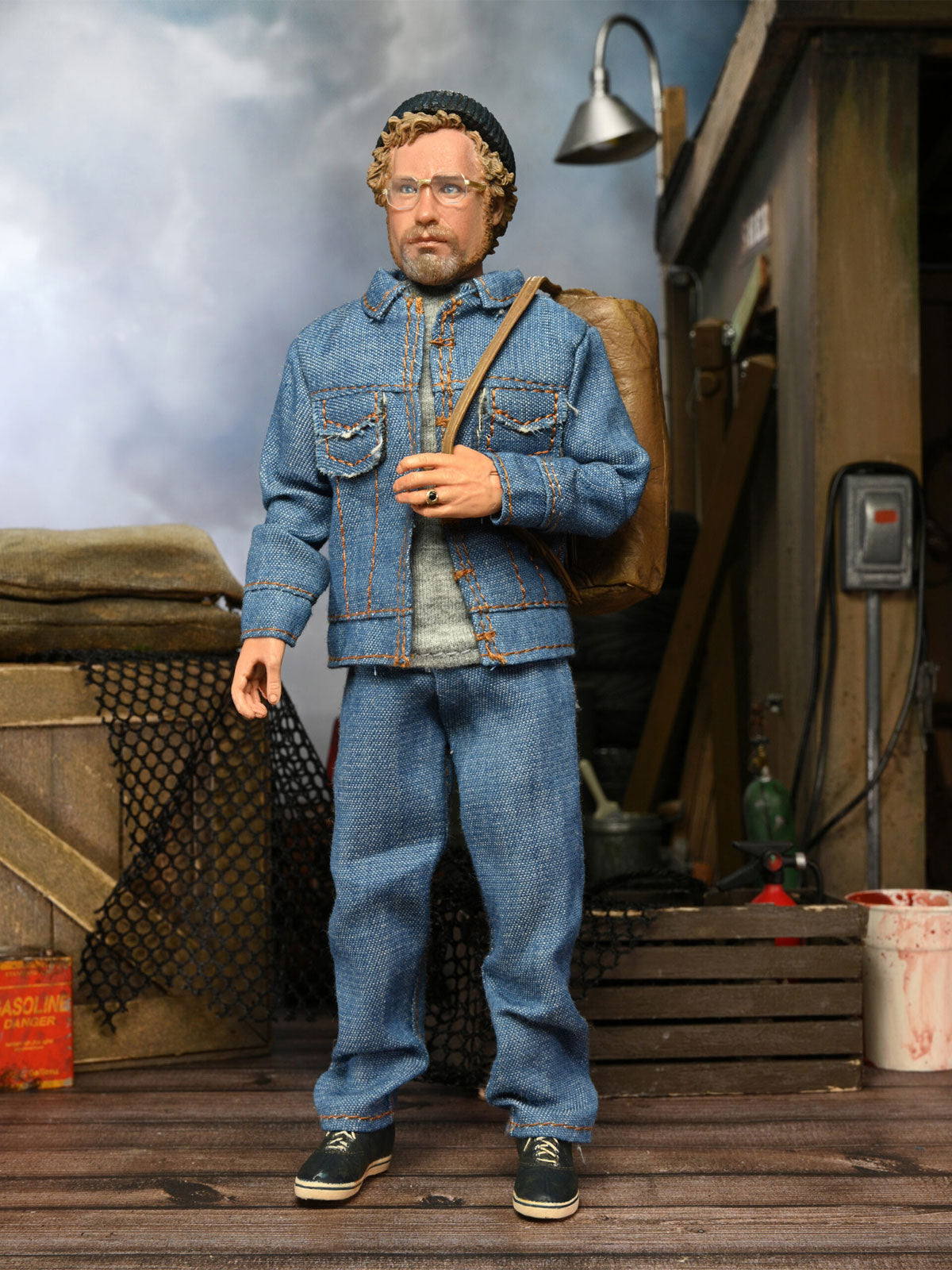 Jaws Matt Hooper 8" Clothed Action Figure Richard Dreyfuss Accessories