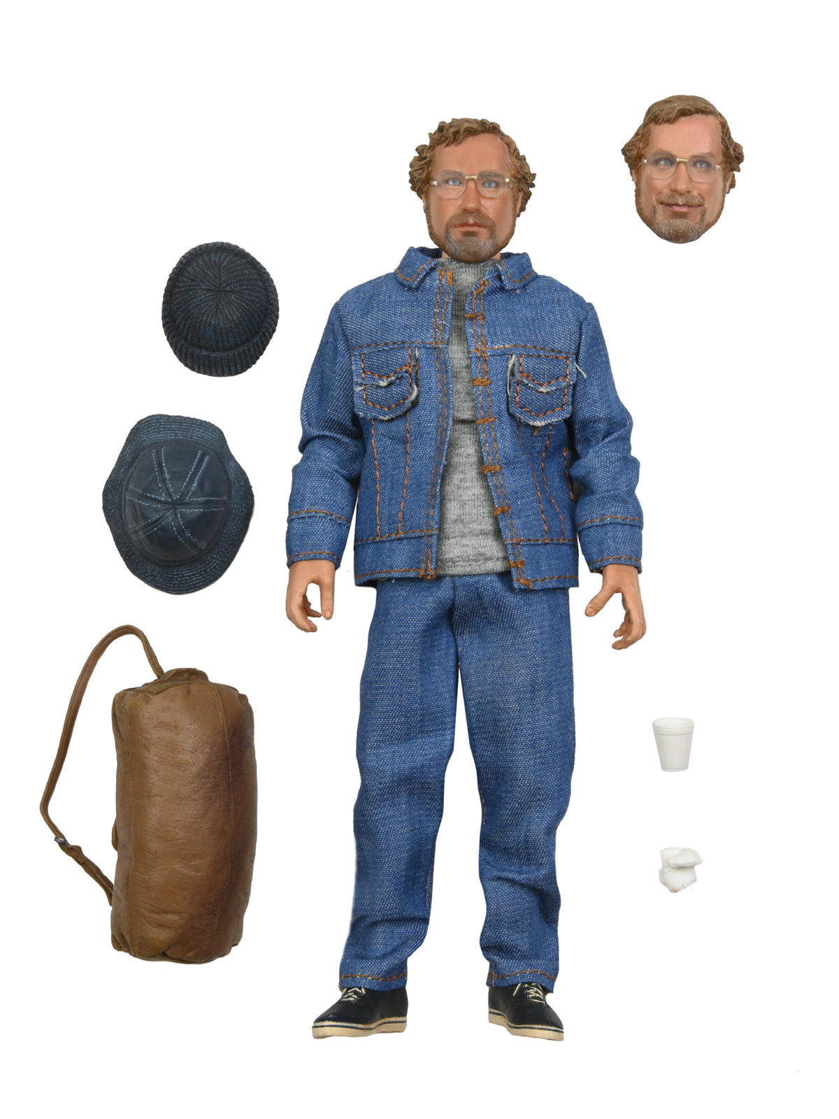 Jaws Matt Hooper 8" Clothed Action Figure Richard Dreyfuss Accessories