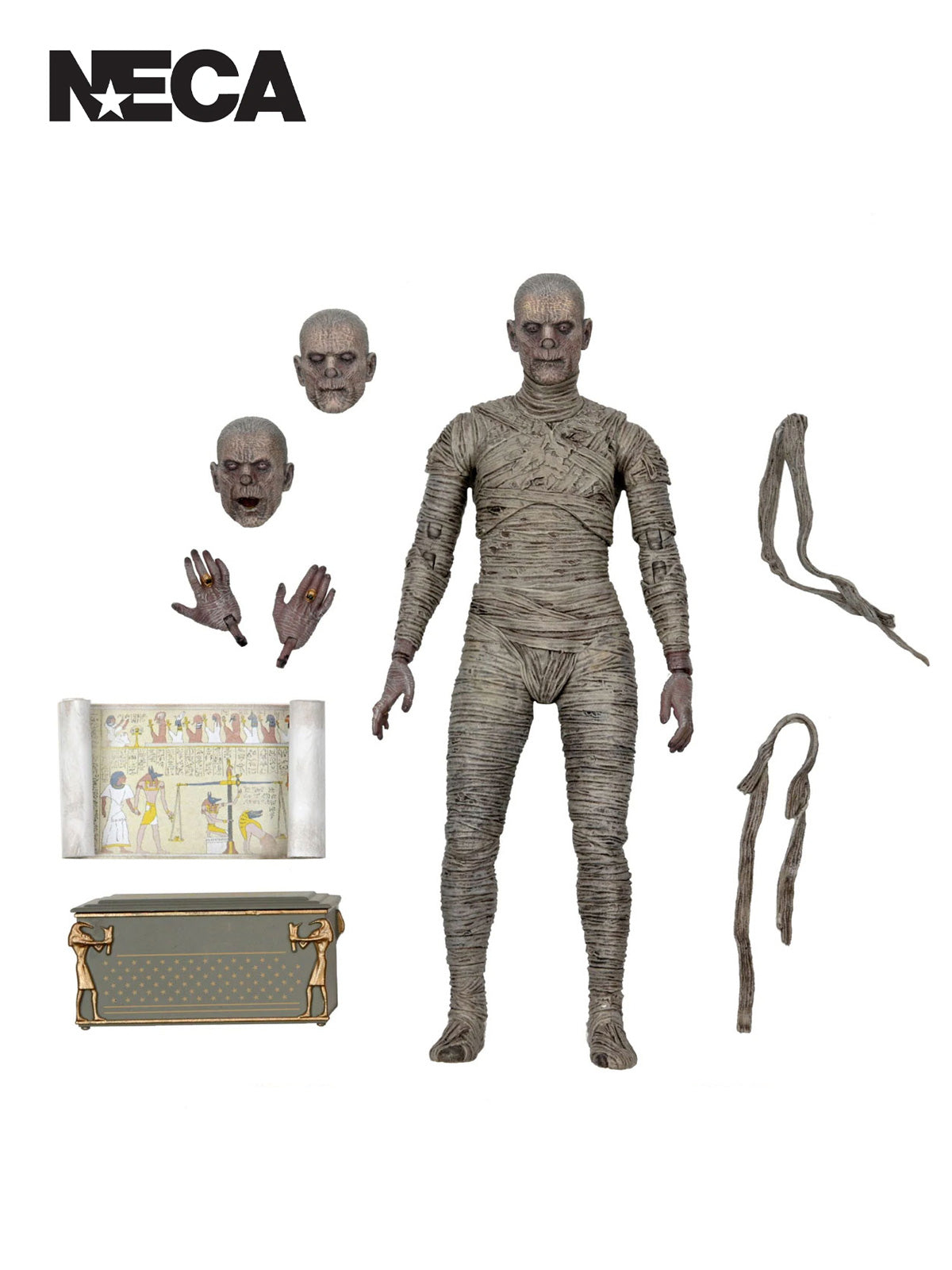The Mummy Ultimate 7" Action Figure Universal Monsters Collectible