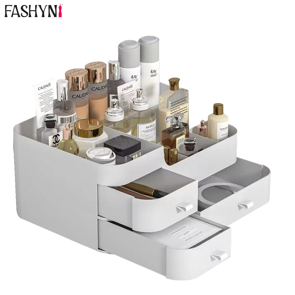 Fashyni Cosmetic Skincare Storage Box with Drawers for Organized Storage