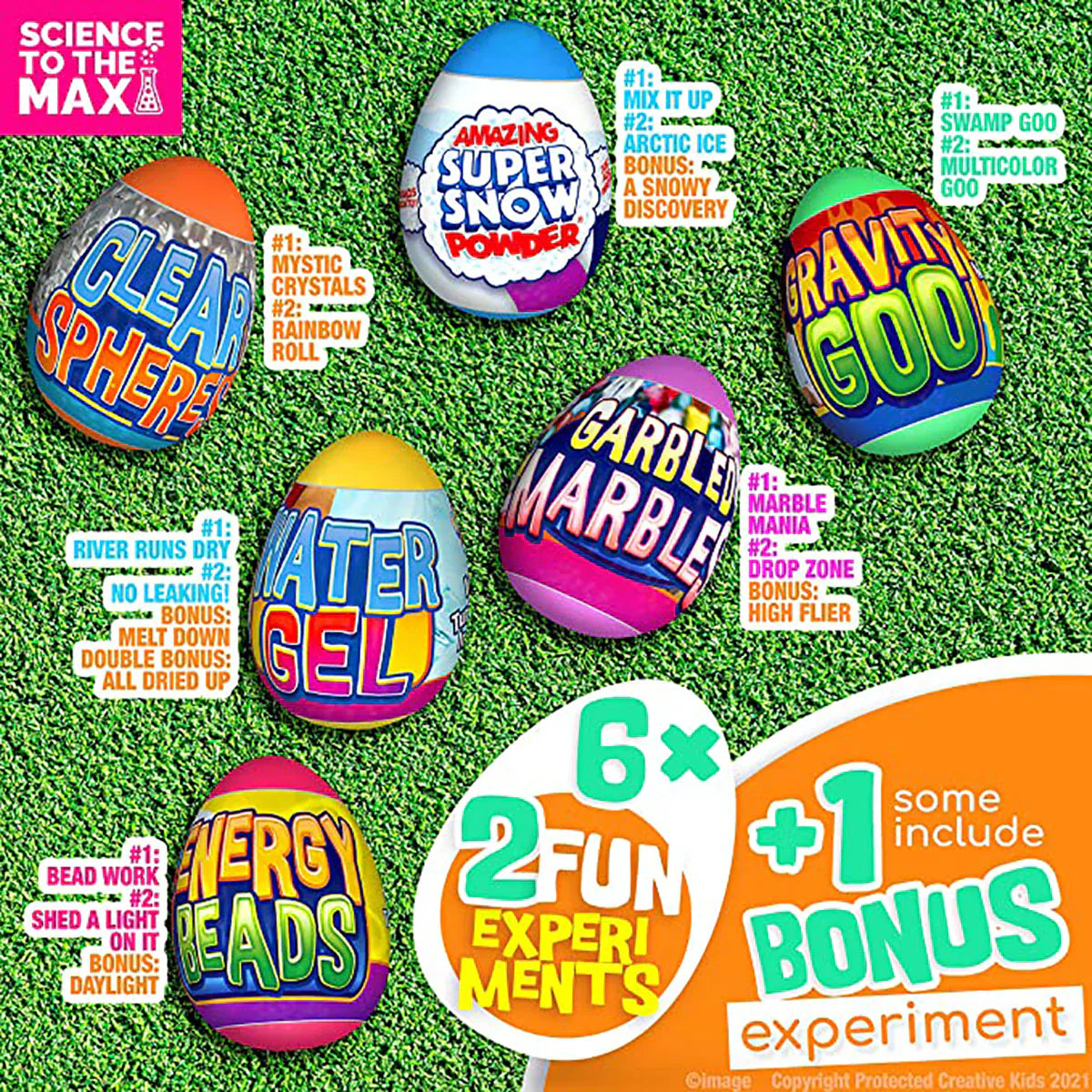 BMS Egg-Cellent Experiments ½ Doze (6 pack)