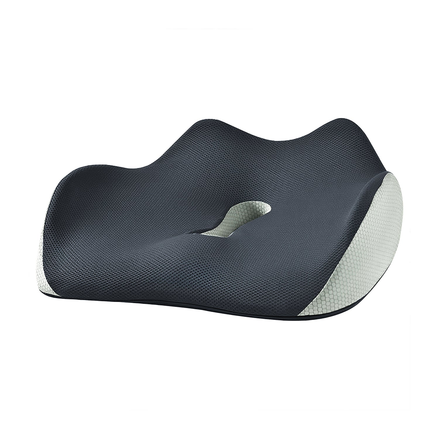 Hivvago Memory Foam Seat Cushion – Ergonomic Support for Office, Car & Home, Grey