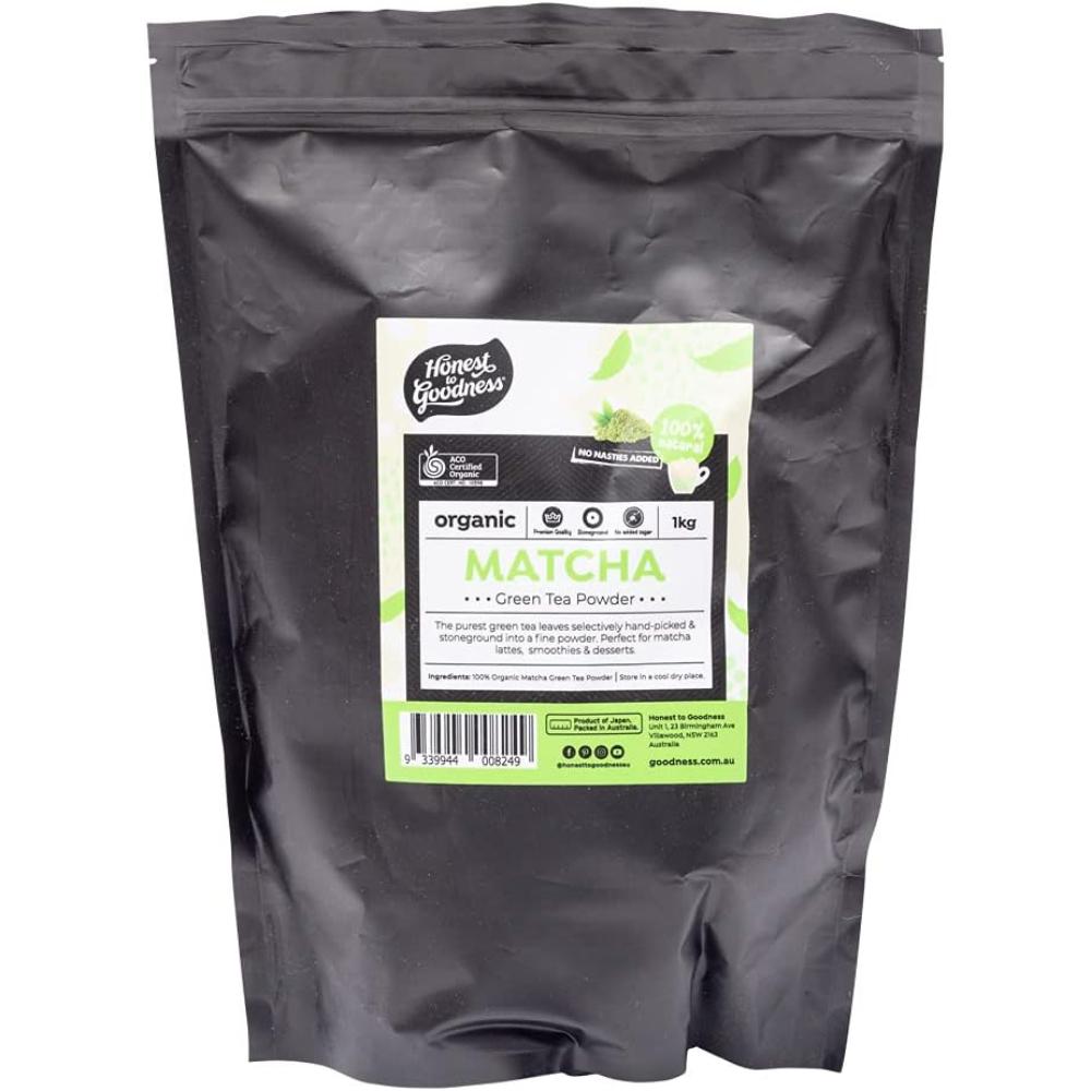 Honest to Goodness Organic Matcha Green Tea Powder 1KG