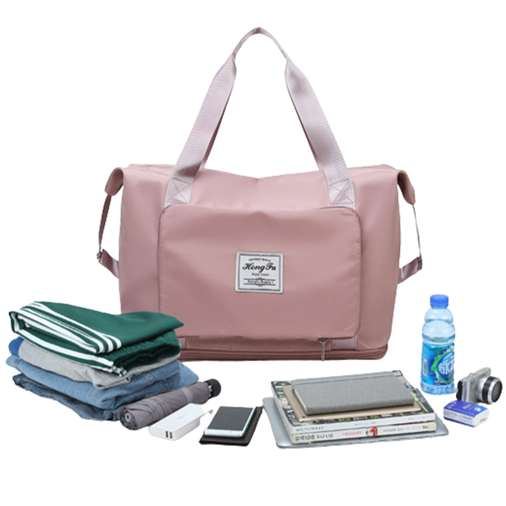 3 IN 1 Foldable and Expandable Large Capacity Travel Bag with Bottom Extension & Multi-Pocket