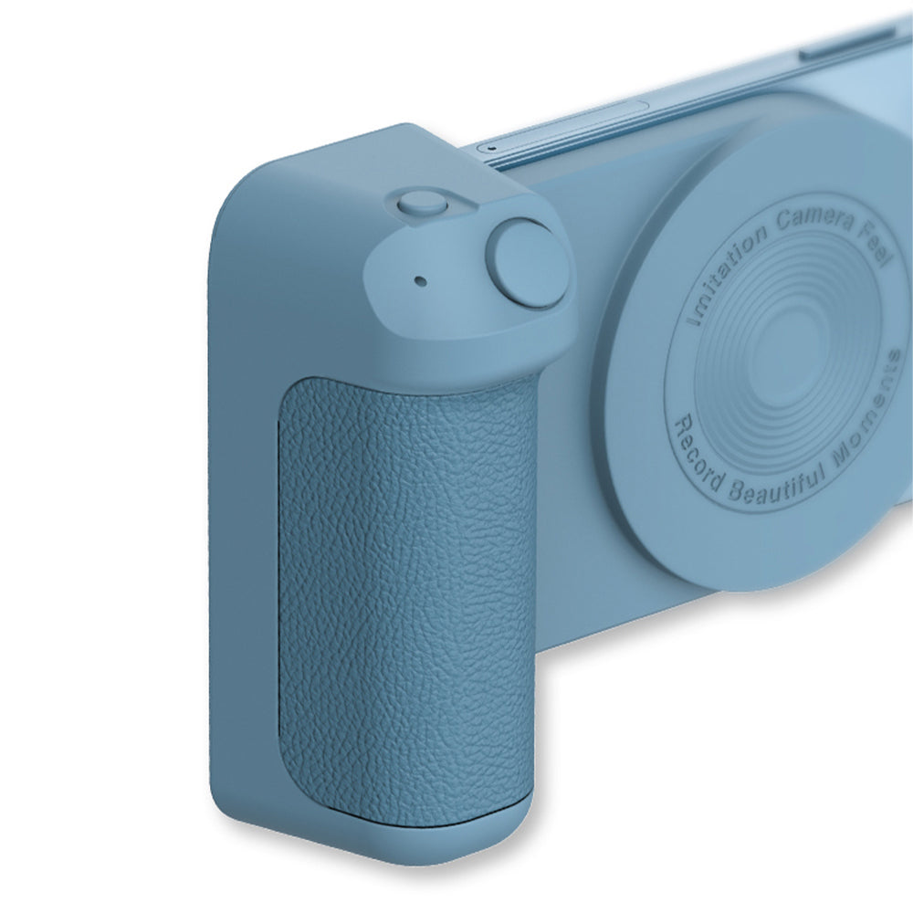 3 in 1 Grip Magnetic Camera Handle Bluetooth Bracket Anti-Shake Handle Photo Stand - USB Rechargeable