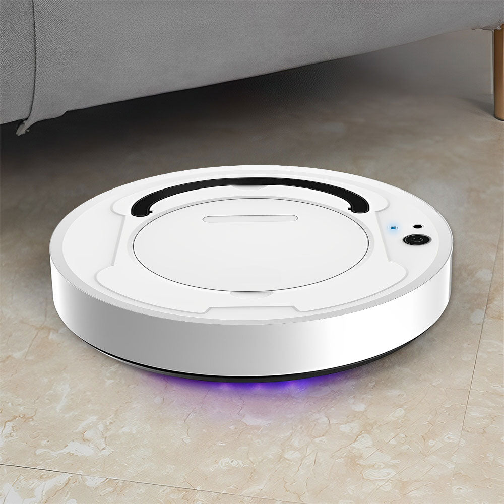 Portable Robot Vacuum Sweeper Cleaner-USB Rechargeable