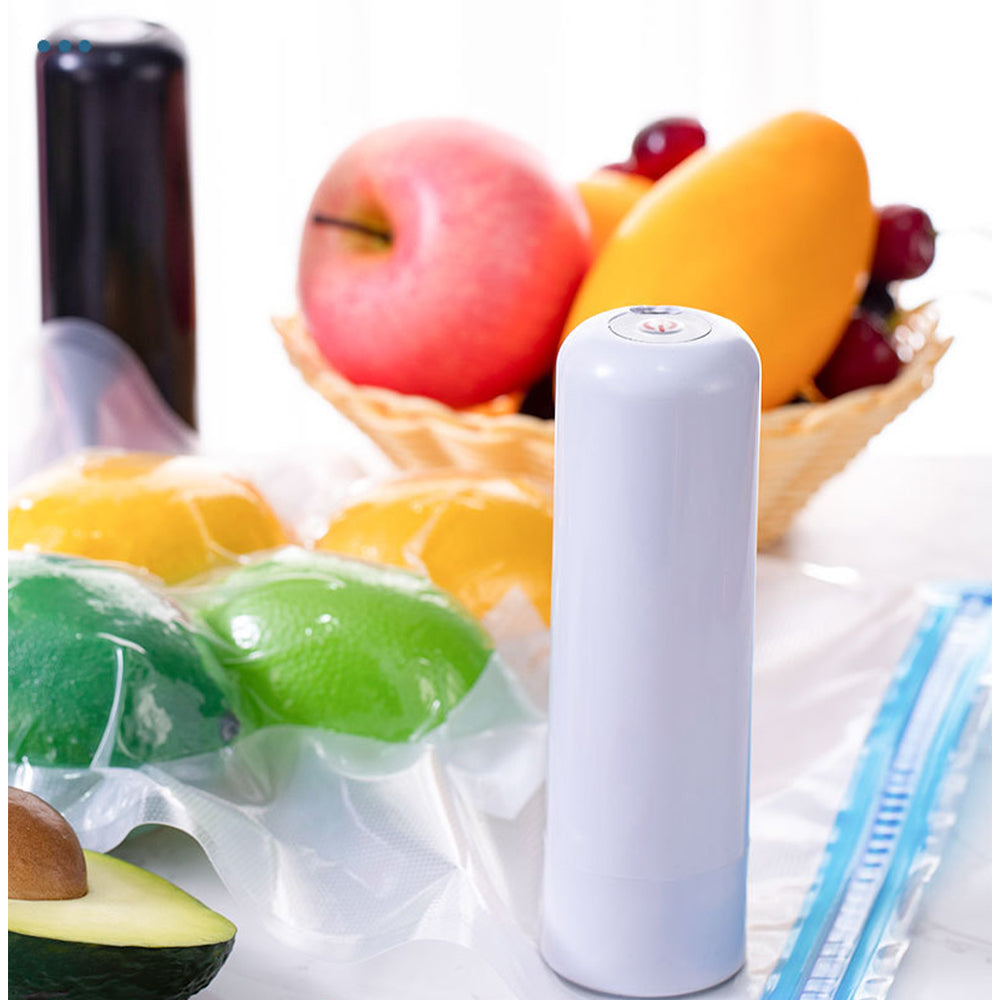 Mini Handheld Vacuum Sealing Machine for Storage Bags - USB Rechargeable