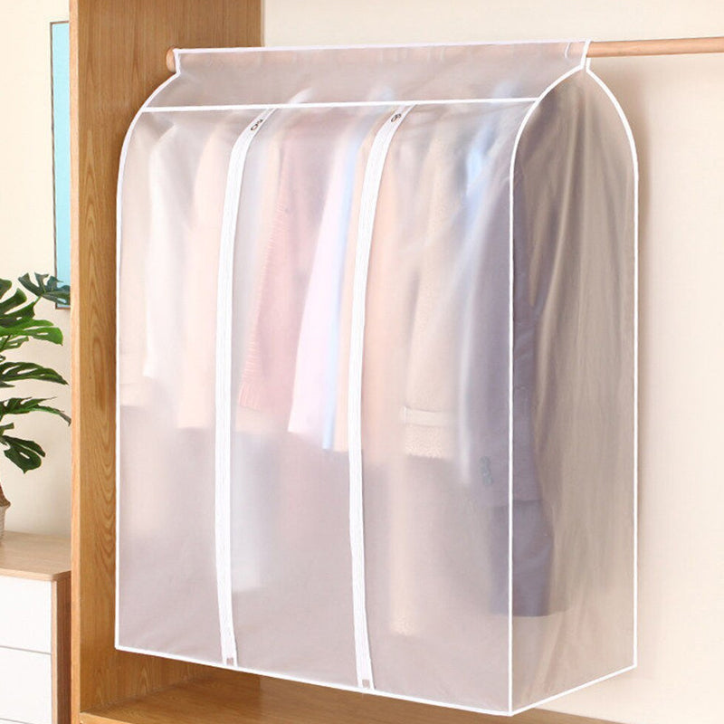 3D Zipper Clothes Dust Cover Garment Wardrobe Bag Storage