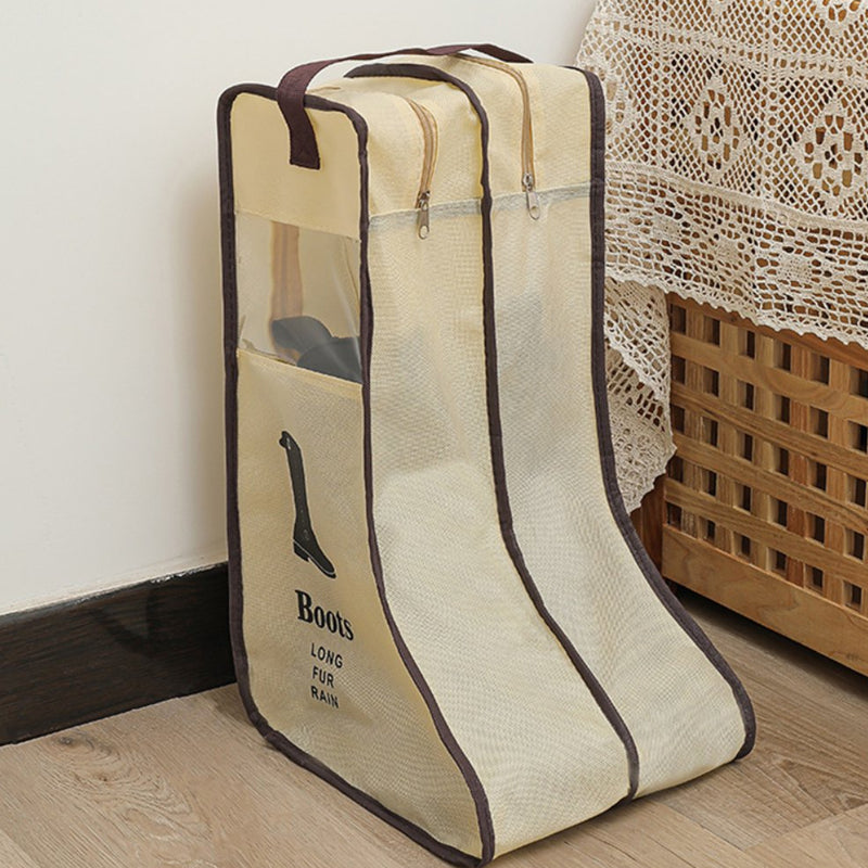 Portable and Dust Proof High Heels Shoe Zippered Travel Storage