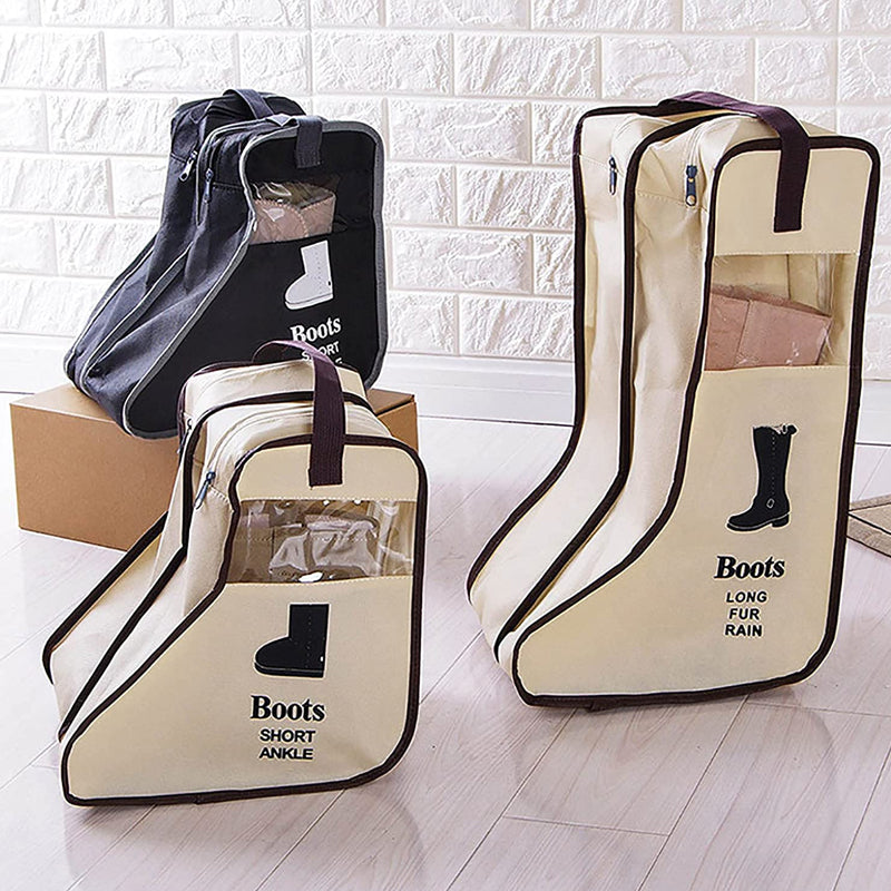 Portable and Dust Proof High Heels Shoe Zippered Travel Storage