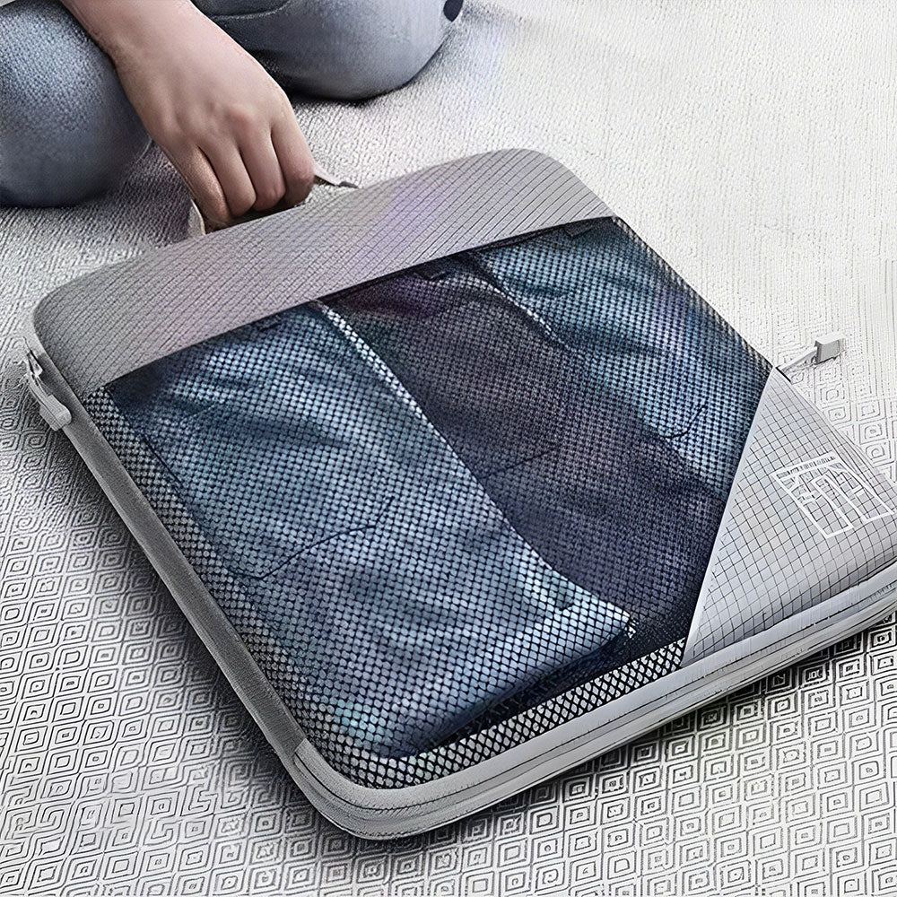 Pack of 6 Compression Packing Cube Traveling Storage Bags