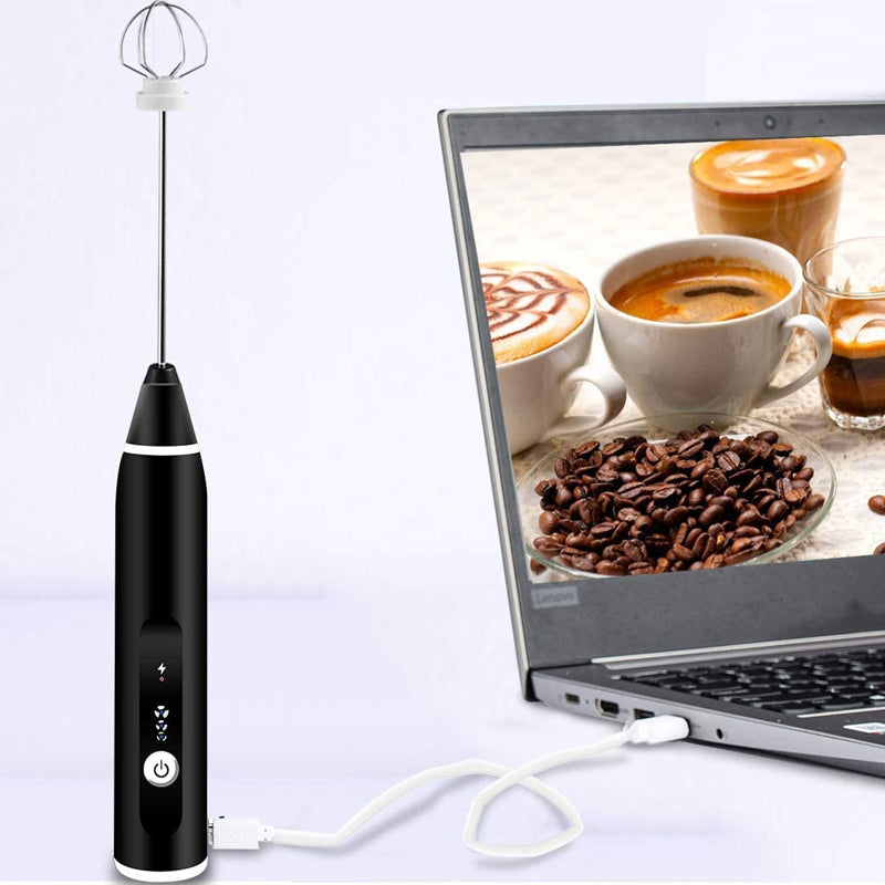Electric Milk Frother and Egg Beater-USB Rechargeable