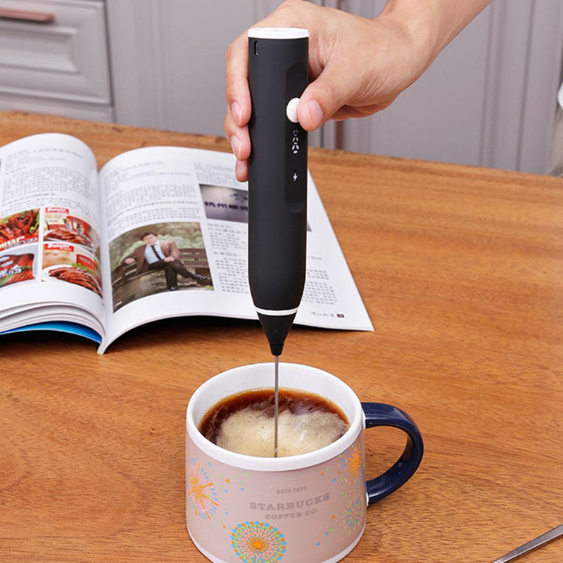 Electric Milk Frother and Egg Beater-USB Rechargeable