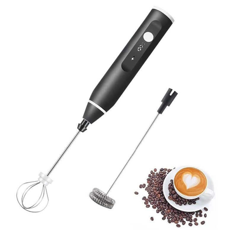 Electric Milk Frother and Egg Beater-USB Rechargeable